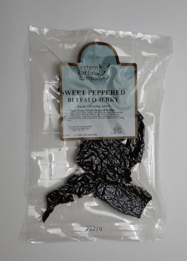 Buffalo Jerky - Sweet Peppered