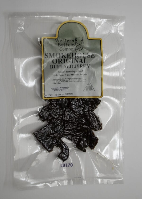 Buffalo Jerky - smokehouse original